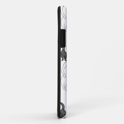 猫お尻パターン Case-Mate iPhoneケース (裏面/右)