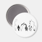 猫お尻 マグネット (正面/裏面)