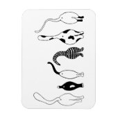 猫お尻 マグネット (縦)