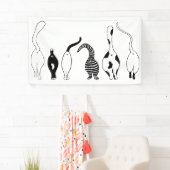 猫お尻 横断幕 (インサイチュ)