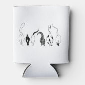 猫お尻 缶クーラー (正面)