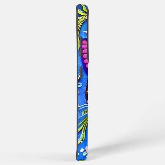 猫お洒落サムスンS21アンドロイド頭が切れる電話ケース SAMSUNG GALAXYケース (右側面)