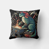 猫お洒落鍛造ファンタジー工房 クッション (裏面)