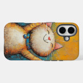 猫お洒落電話I6ケース Case-Mate iPhoneケース (裏面 (横))