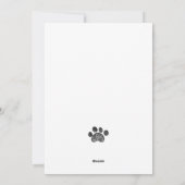 猫からのかわいいおもしろい父の日カード シーズンカード (裏面)