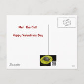 猫からのバレンタイン シーズンポストカード (裏面)