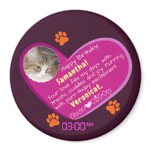 猫から人間への誕生日メッセージ