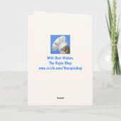 「猫から」誕生日 カード (裏面)