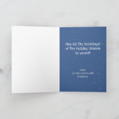 猫かわいいおもしろいメリークリスマスカード シーズンカード (内部)