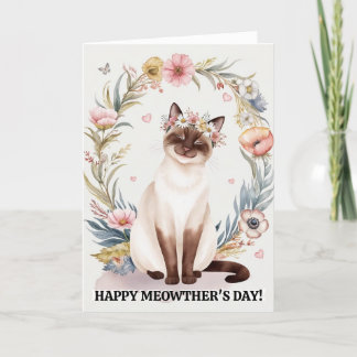 猫かわいいカードから母おもしろいの日 シーズンカード