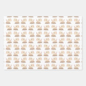 猫かわいいヨガ猫 ラッピングペーパーシート (正面3)