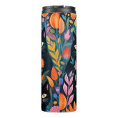 猫かわいらしの花母 タンブラー (裏面)