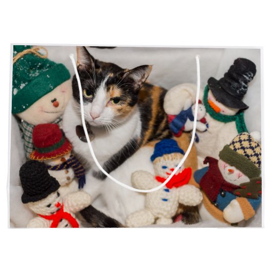 猫があるところ ラージペーパーバッグ (裏面)