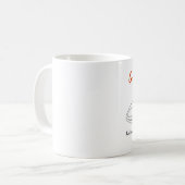 猫がある方法: ショウガ コーヒーマグカップ (正面左)
