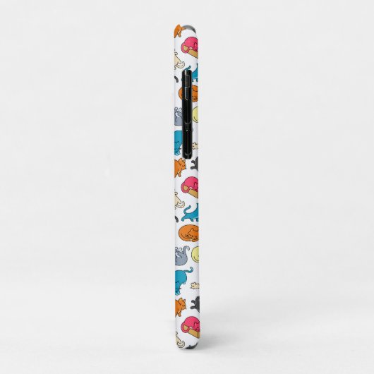 猫がいけな人を引っ張るパーソナライズされた Case-Mate iPhoneケース (裏面/左)