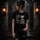 猫がいなければ墓所は家ではない トライブレンドTシャツ