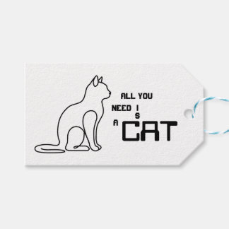 猫がいるだけで幸せ 猫好きのためのカスタムタグ ギフトタグ