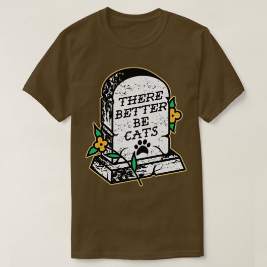 猫がいるほうがいい Tシャツ (デザイン正面)