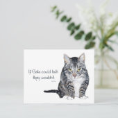 猫がもし話せなくて ポストカード (スタンド正面)