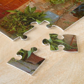 猫がイタリアのピエンツァに入ろうとする。 ジグソーパズル (側面)