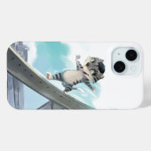 猫がエッフェル塔を滑る - パリスマホケース Case-Mate iPhoneケース (裏面 (横))
