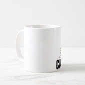 猫がコーヒーマグを支配する コーヒーマグカップ (正面左)