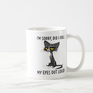 猫がサルカ転がを目の当たりにしおもしろいた コーヒーマグカップ