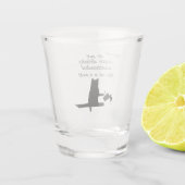 猫がジャークだ ショットグラス (裏面)