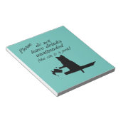 猫がジャークだ ノートパッド (アングル)