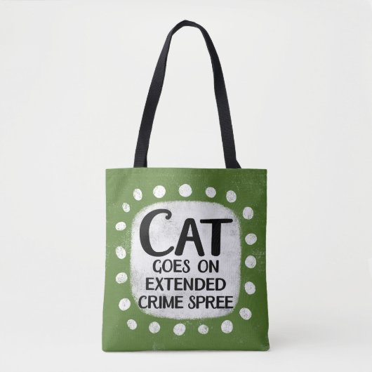 猫がトートバッグに入る トートバッグ (正面)