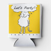 猫がパーティーを！ 缶クーラー (正面)