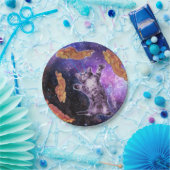 猫がベーコンにレーザーアイを当てた ペーパープレート (パーティー)