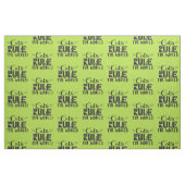 猫が世界を支配するトレンディーレタリング ファブリック (ファットクウォーター)