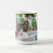 猫が世界を支配する コーヒーマグカップ (中央)