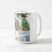 猫が世界を支配する コーヒーマグカップ (正面右)