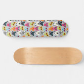 猫が付いているスケートボード スケートボード (横)