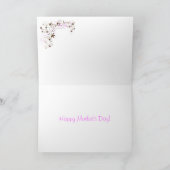 猫が付いている母の日カード カード (内部)