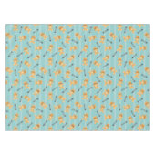 猫が付いている背景 テーブルクロス (正面(横))