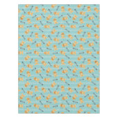 猫が付いている背景 テーブルクロス (正面)