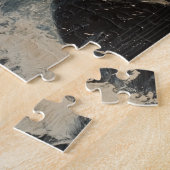 猫が作ったランダムアート ジグソーパズル (側面)