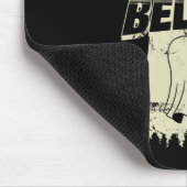 猫が信じ連おもしろいれ去られ マウスパッド (コーナー)