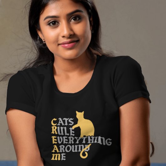 猫が僕の女のまわりに性を支配 Tシャツ