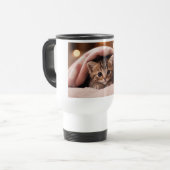 猫が先、コーヒーが後 トラベルマグ (正面左)