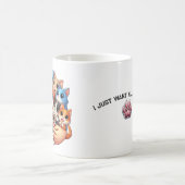 猫が全部欲しい コーヒーマグカップ (中央)