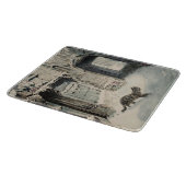 猫が出てくるのをシンプキン（ビアトリックス・ポッター） カッティングボード (角)