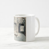 猫が出てくるのをシンプキン（ビアトリックス・ポッター） コーヒーマグカップ (正面右)