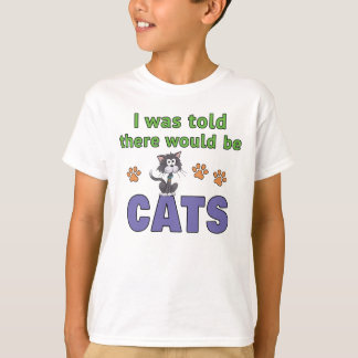 猫が出るって言われたのに Tシャツ