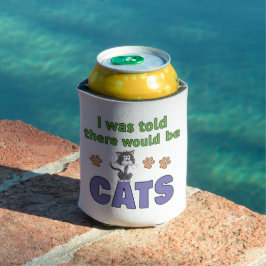 猫が出ると聞いていたのに 缶クーラー