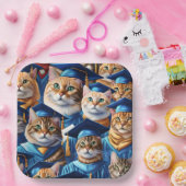 猫が卒業した日 ペーパープレート (パーティー)