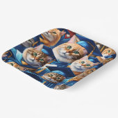 猫が卒業した日 ペーパープレート (傾斜あり)